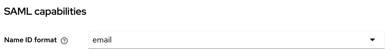 an organization slug on settings